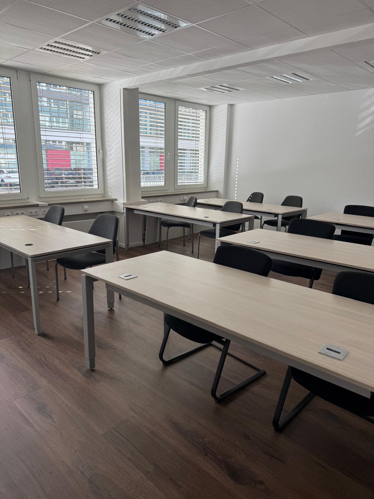 Seminarraum von ABA Coaching in Hamburg